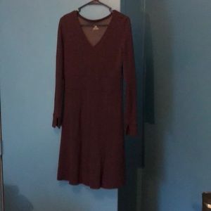 Plum purple, long-sleeve, Horny Toad dress